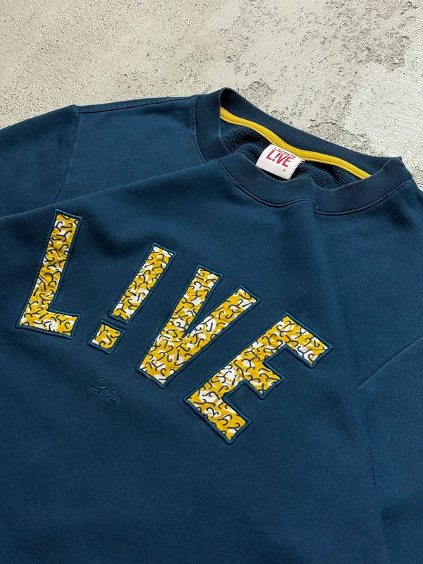 Bluza Lacoste Live! Crewneck Navy M