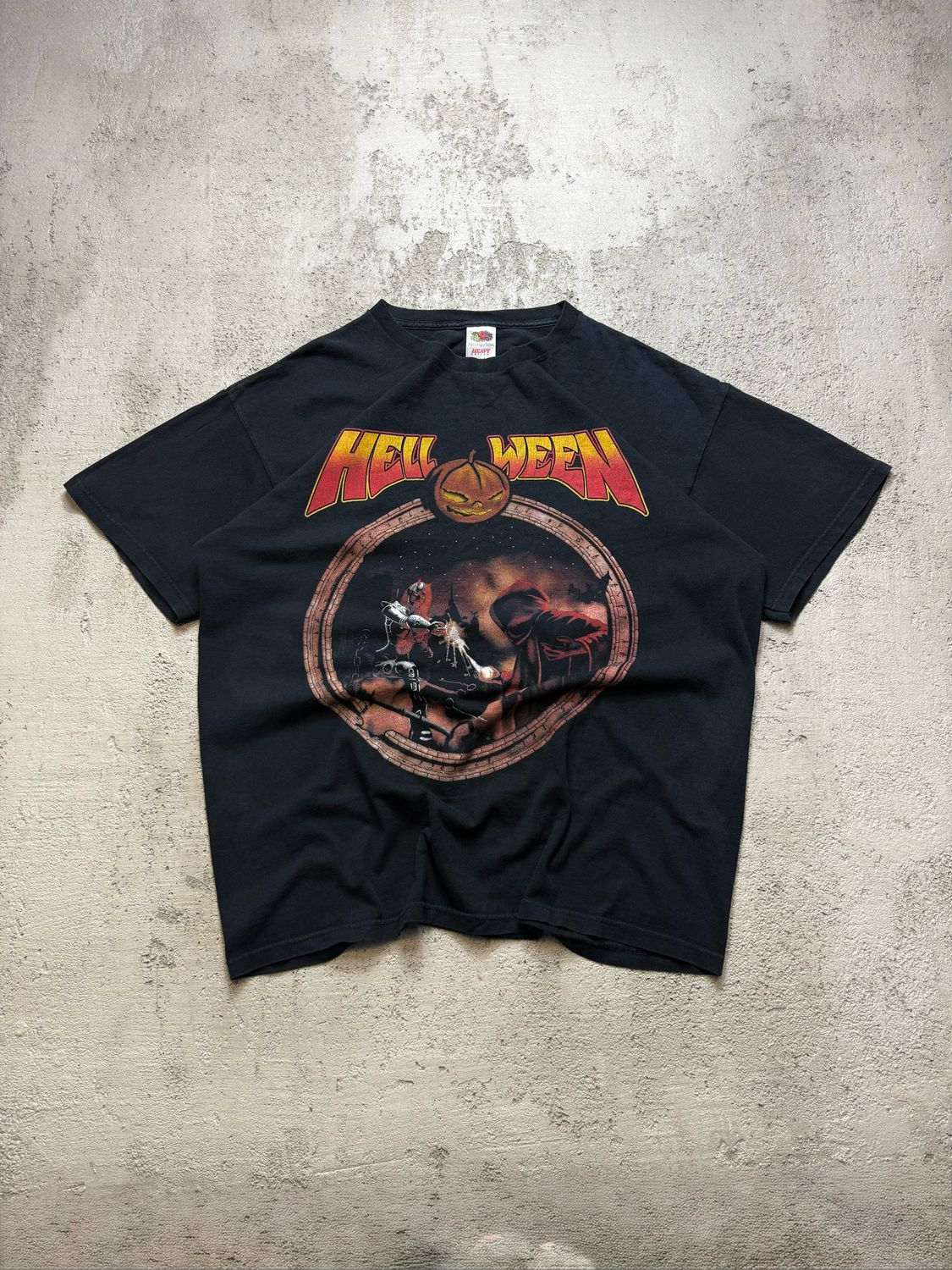 Koszulka HellWeen Print Vintage L