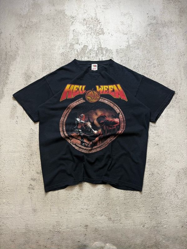 Koszulka HellWeen Print Vintage L