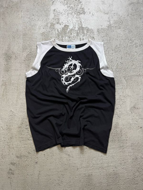 Koszulka Tribal Tanktop y2k S