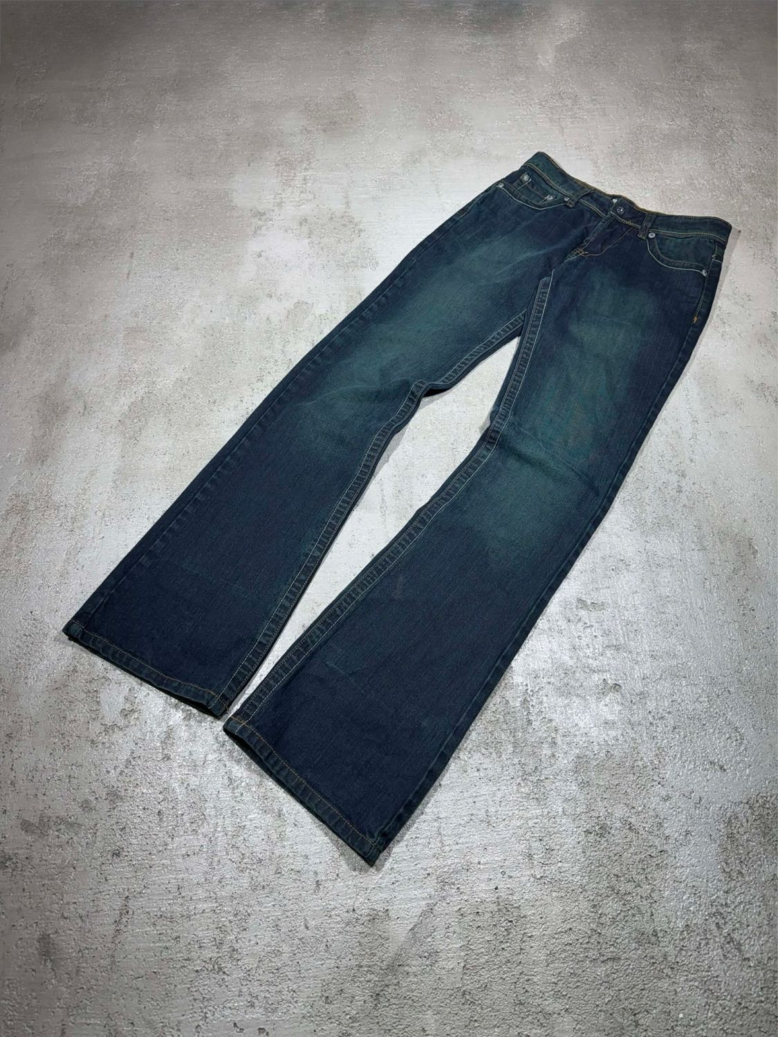 Spodnie BNK Green Shadow Flared Jeans 36