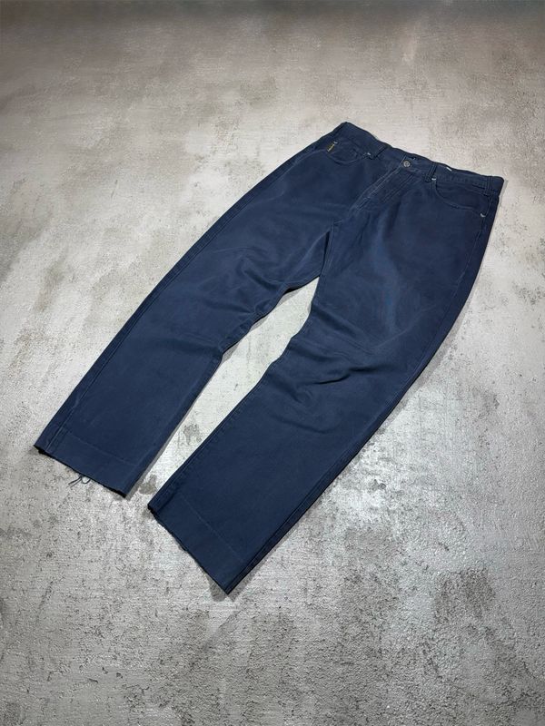 Spodnie Armani Jeans Navy Material 36