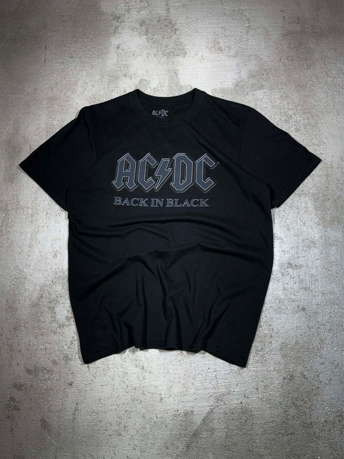Koszulka AC DC Music Tee Back in Black S