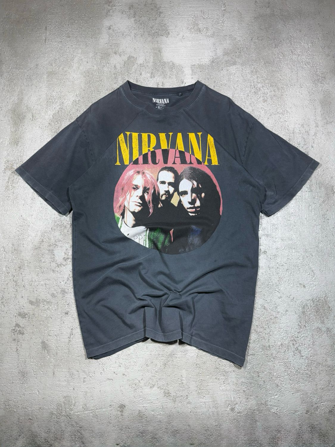 Koszulka Nirvana Band Photo  L