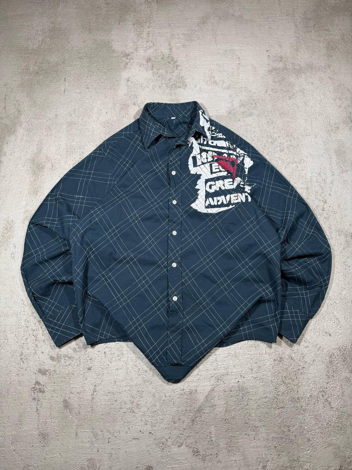 Koszula Gre Adventure Painted checkboard sewn L