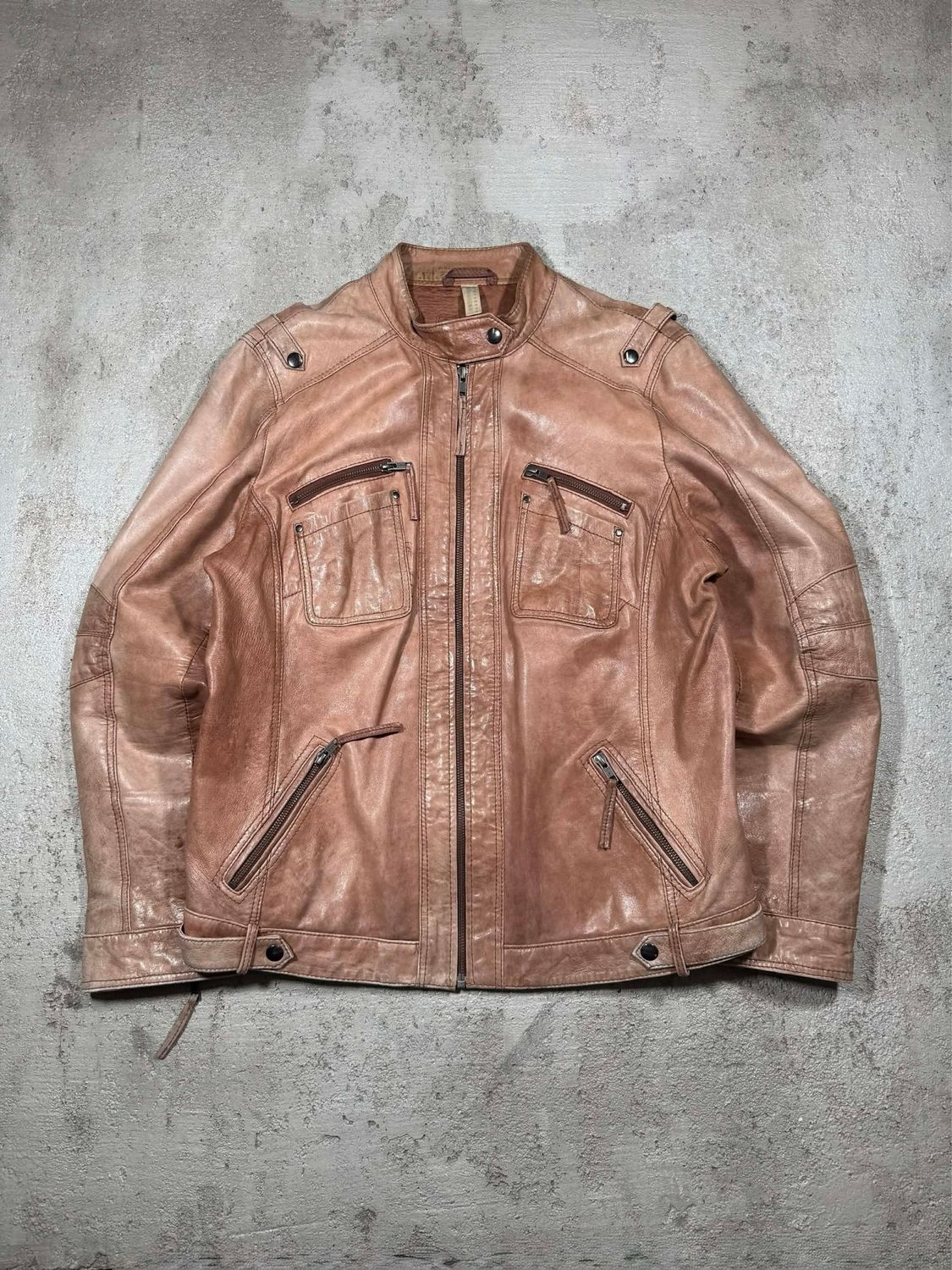 Kurtka Yessica Biker 4 Zippers M