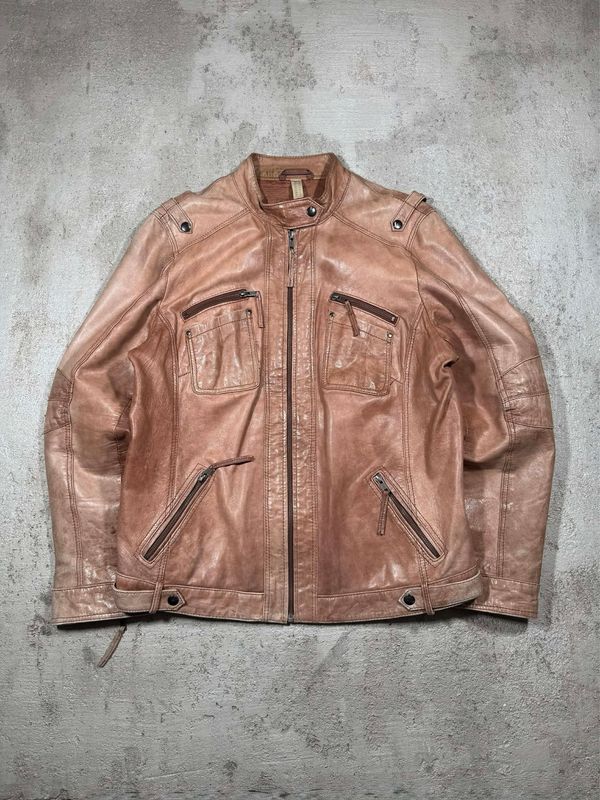 Kurtka Yessica Biker 4 Zippers M