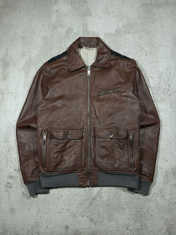 Kurtka DKNY Leather Jacket M