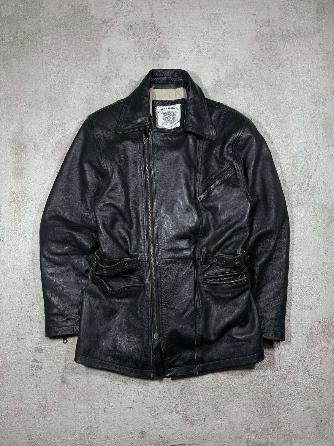 Kurtka Roco Barocco Tailored Leather with belt S