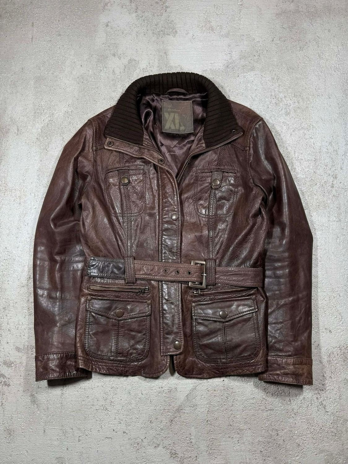 Kurtka Tailored Coat with brown belt M (Damskie)