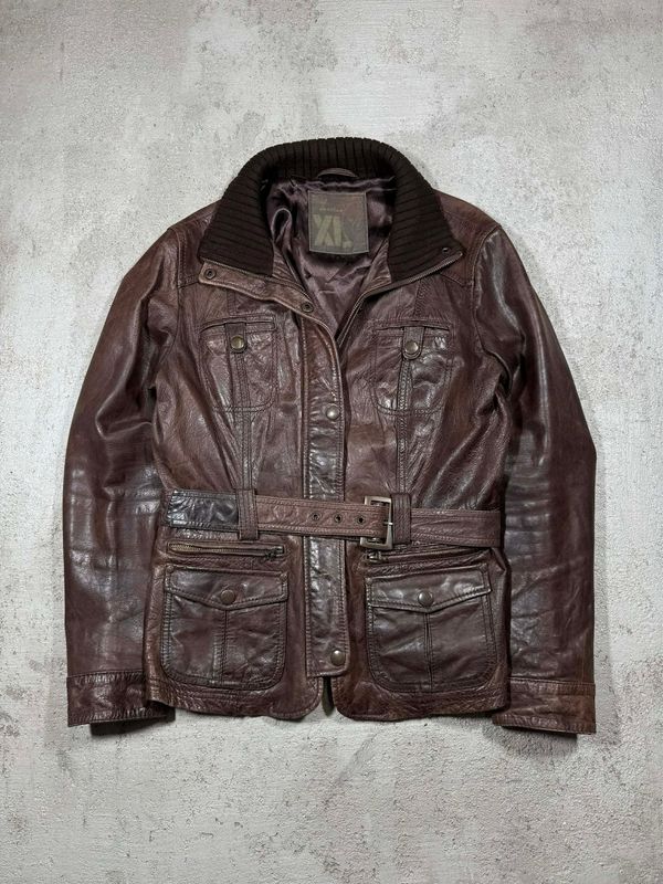 Kurtka Tailored Coat with brown belt M (Damskie)