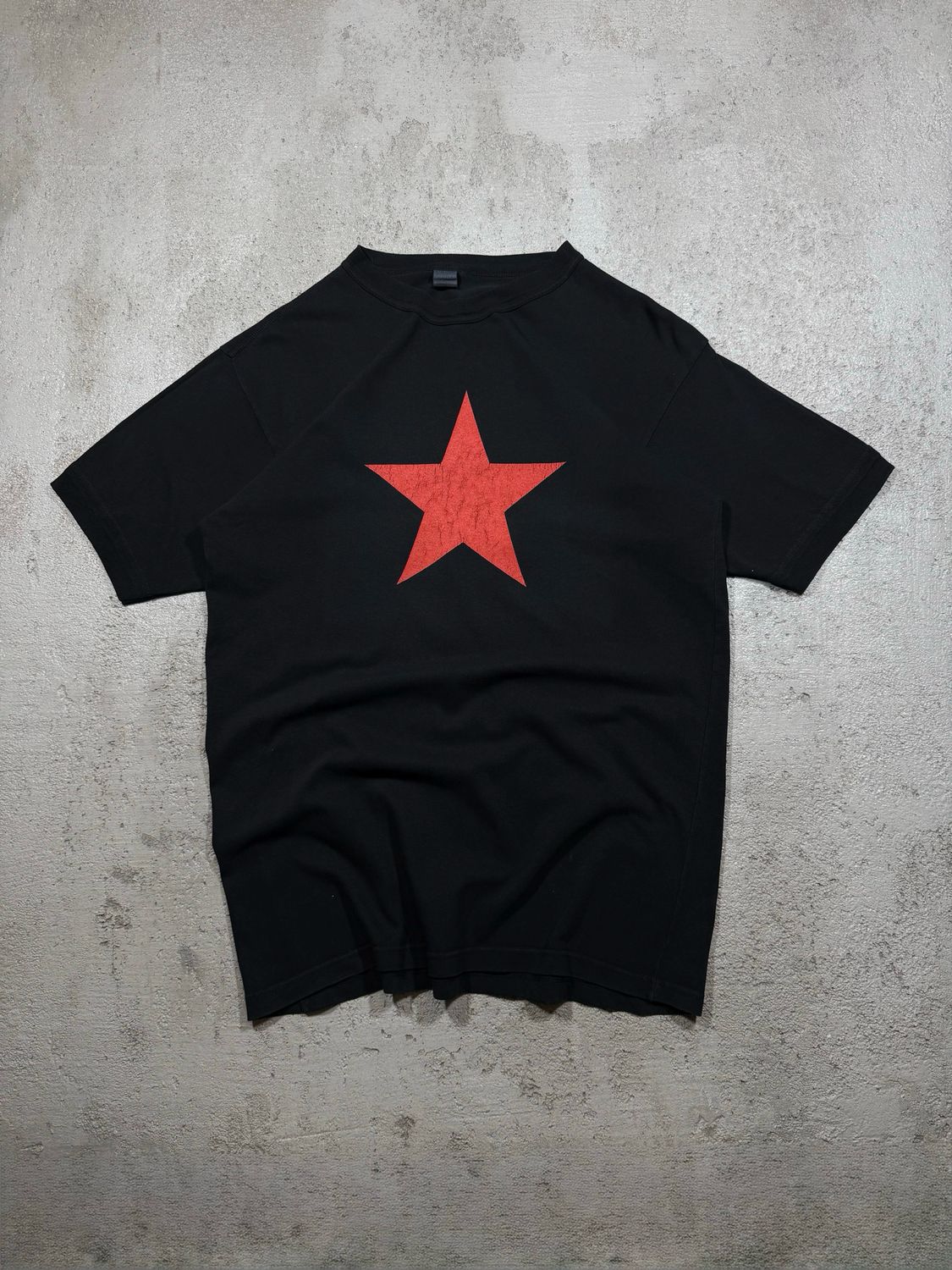 Koszulka Uager Red Star Tee Black S