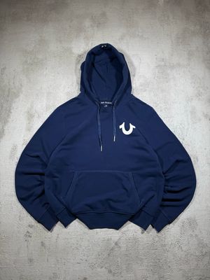 [S] Bluza True Religion Buddha Logo Hoodie Navy L