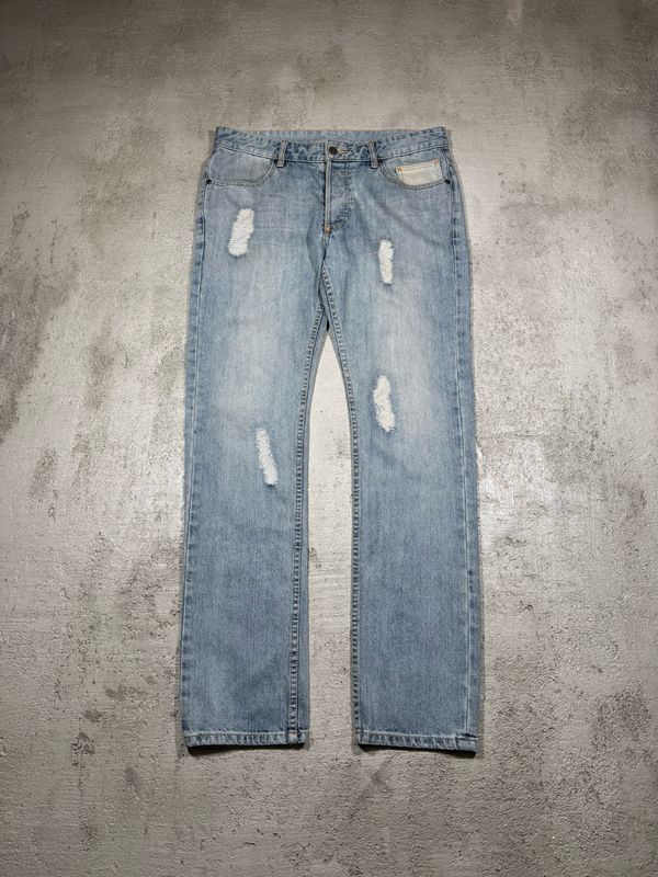 Spodnie The Hundreds Mended Effect Jeans Light-Blue 34