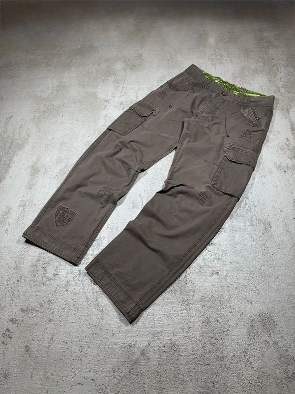 Spodnie Kalatch Stitched Cargo Pants Brown 44