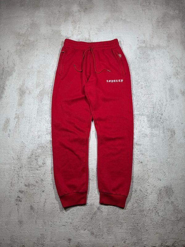 Spodnie Loyalty Sweatpants Red brak