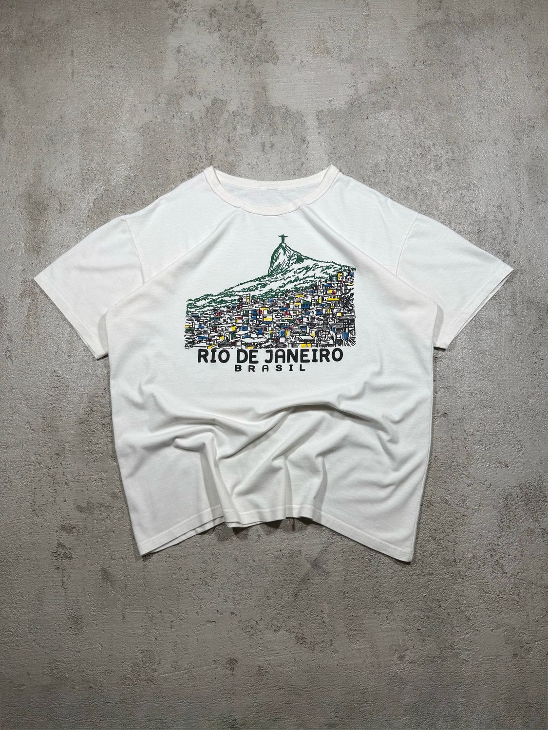Koszulka Rio de Janeiro Brasil Tee White L