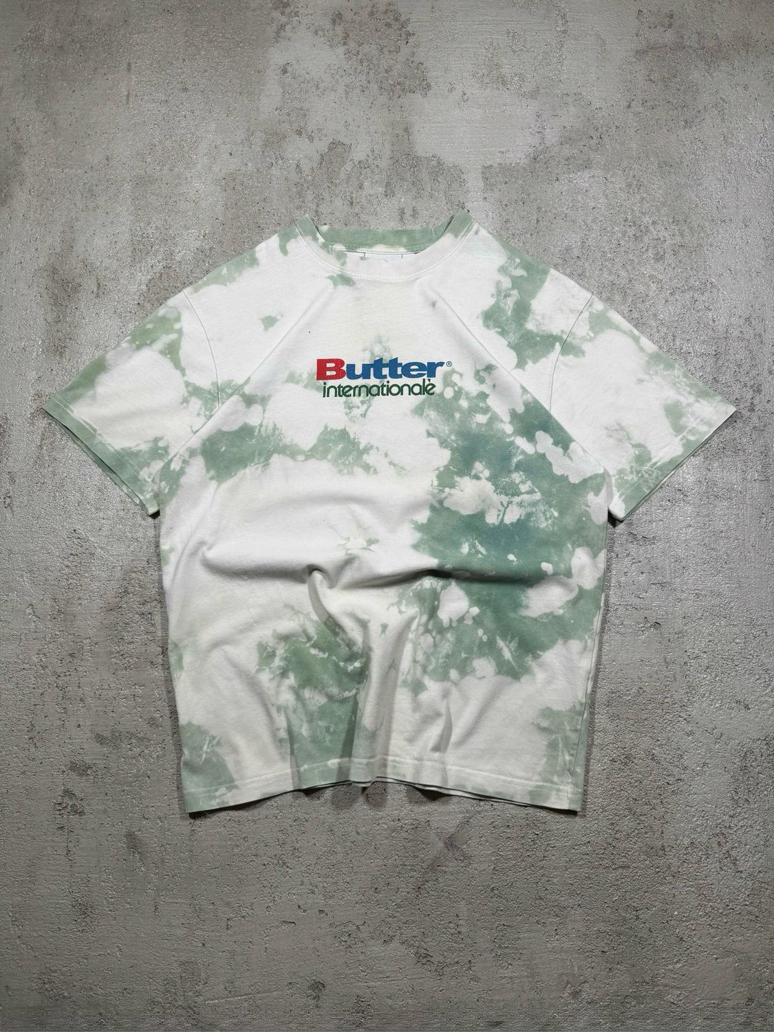 Koszulka Butter Internationale Tee Tiedye Green M