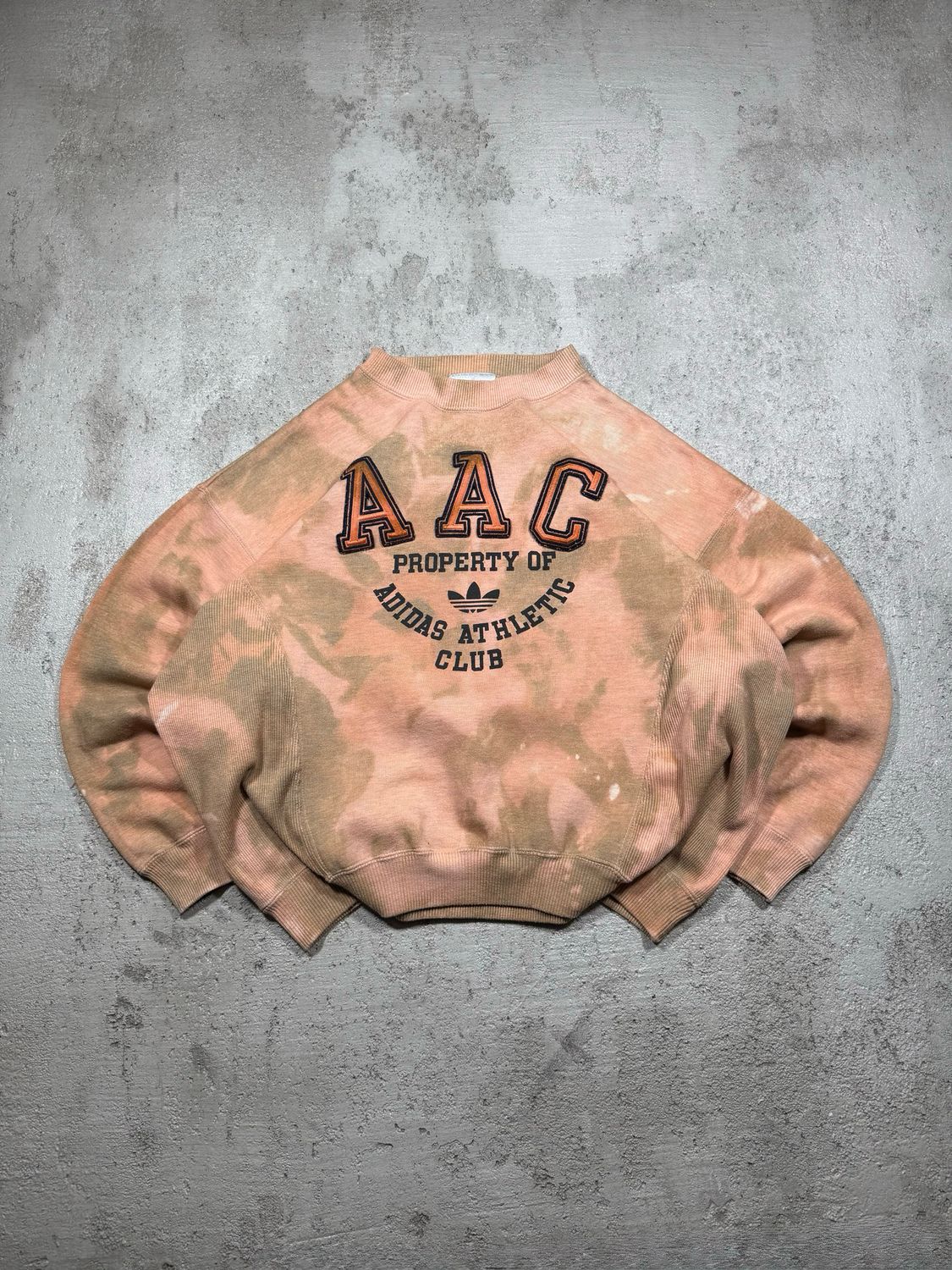 Bluza Adidas Originals AAC Crewneck Tiedye Orange XL