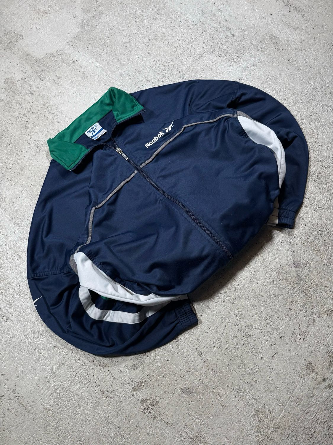 Bluza Reebok Wh/Logo Tracksuit Navy M