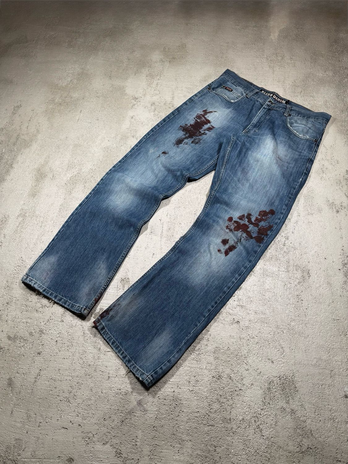 Spodnie Blend Denim Custom Jeans Blue 33