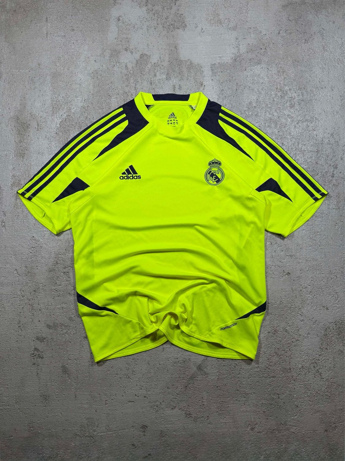 Koszulka Adidas Real Madrid 12/13 Training Tee Lime M