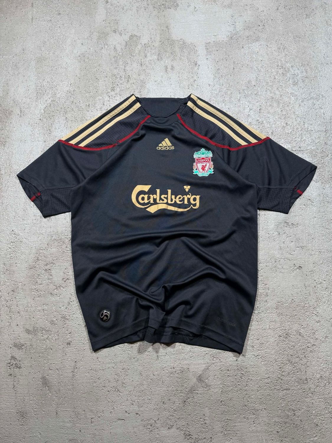 Koszulka Adidas Liverpool 09/10 Away Tee Gray XS