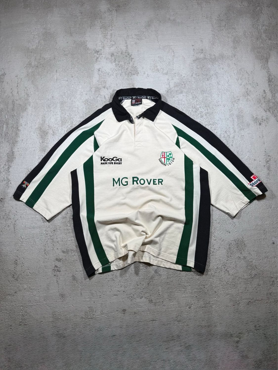 Koszulka KooGa Rugby London Irish Polo Creme XXL