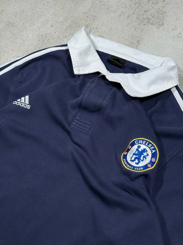Bluza Adidas Chelsea Collar Crewneck Navy L