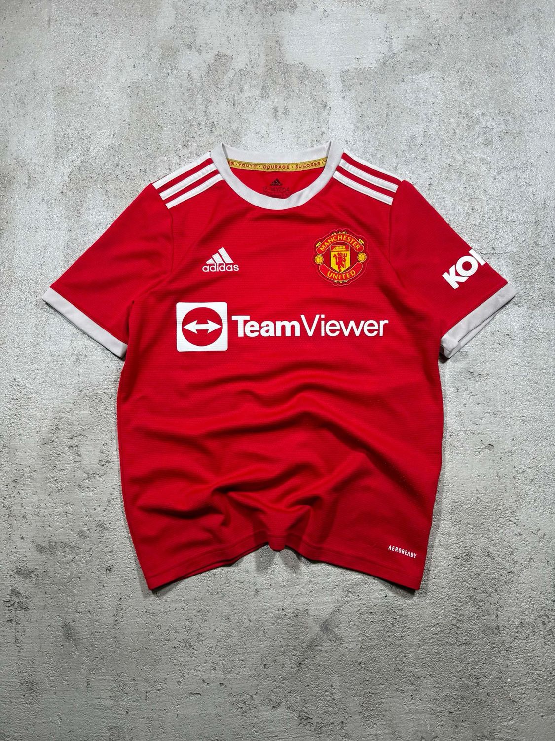 Koszulka Adidas Manchester United 21/22 Home Tee Red S