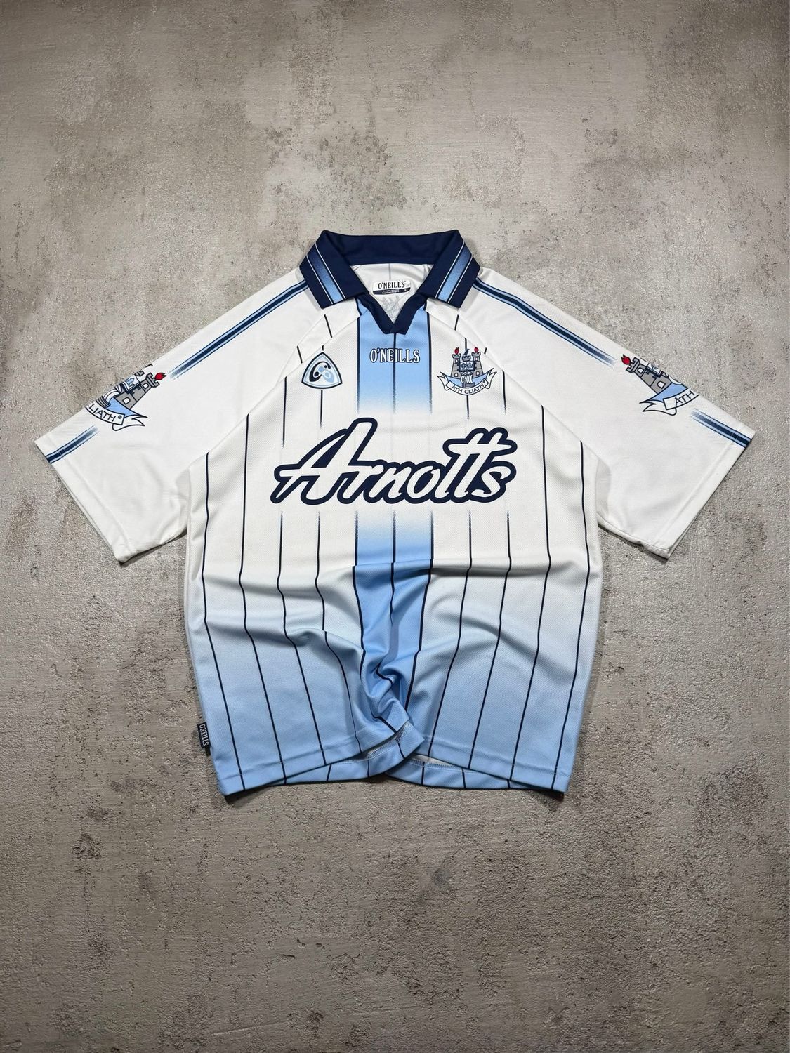 Koszulka O'Neills Ath Cliath Stripes Tee White M