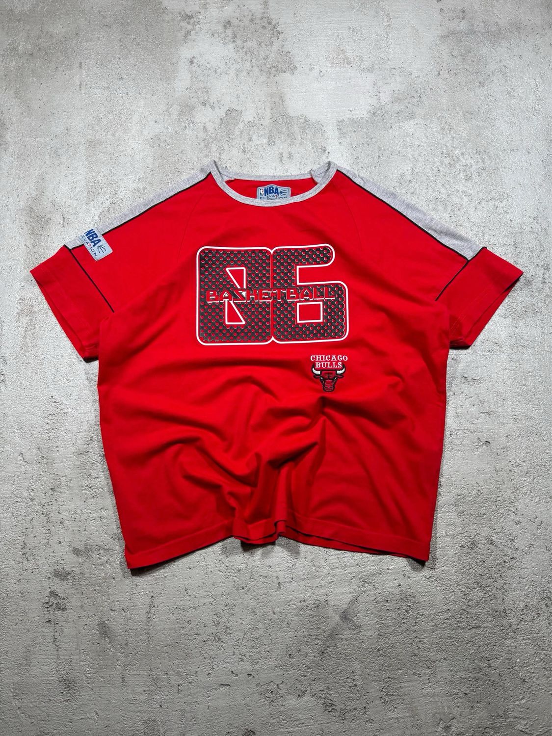 Koszulka NBA Elevation Chicago Bulls Tee Red M