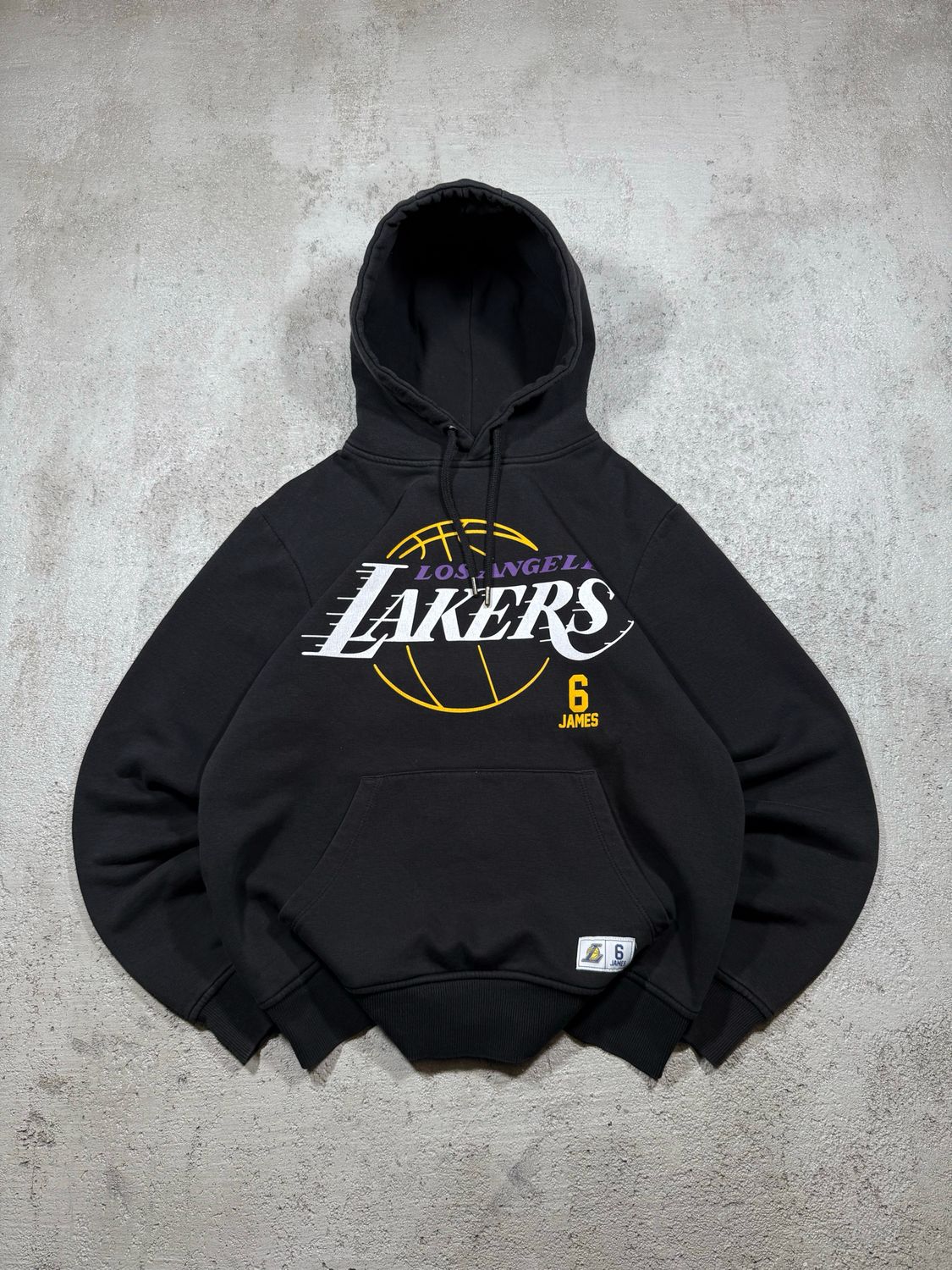Bluza Los Angeles Lakers James 6 Hoodie Black M