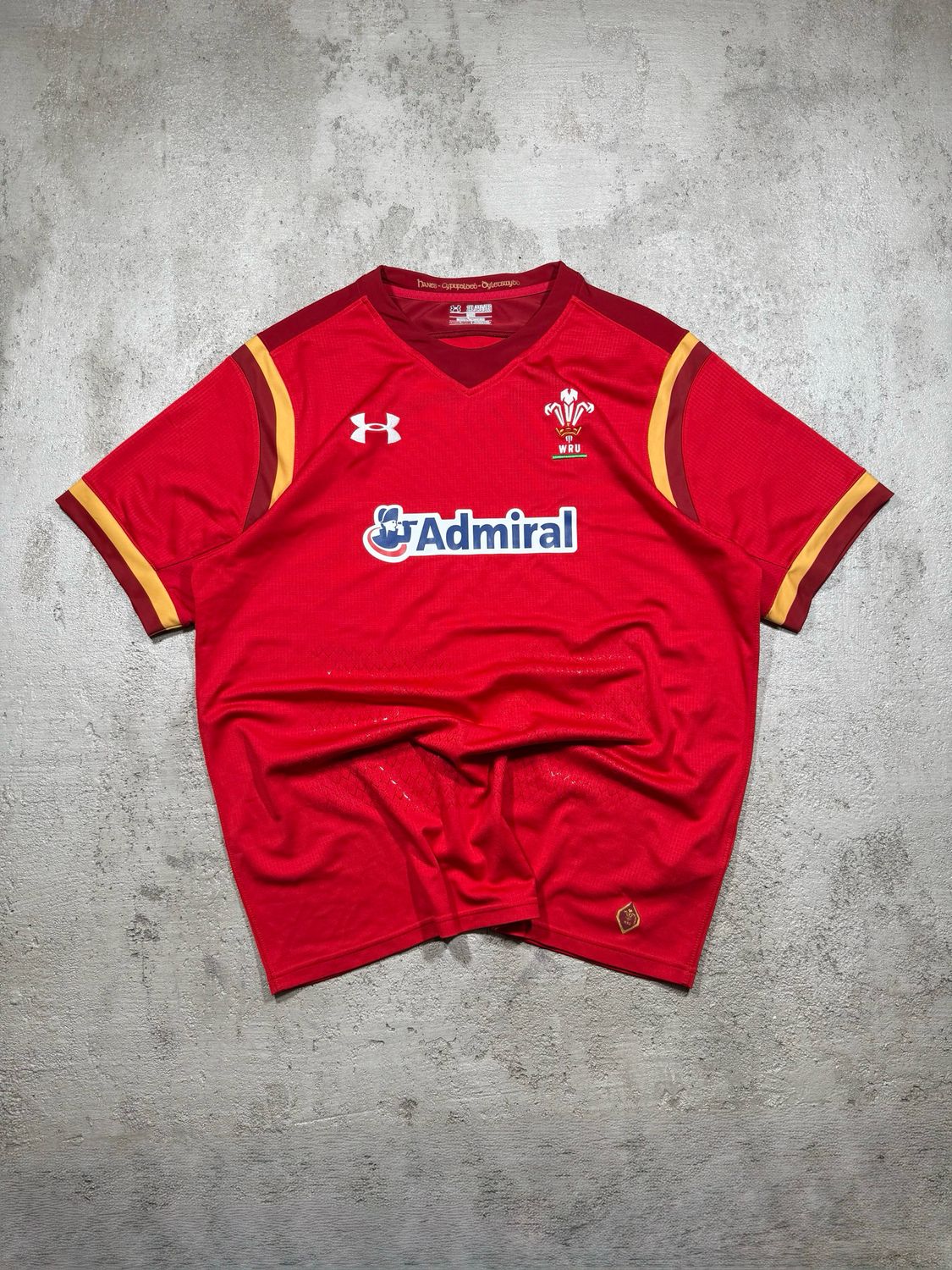 Koszulka Under Armour Walia Rugby 2016 XXL