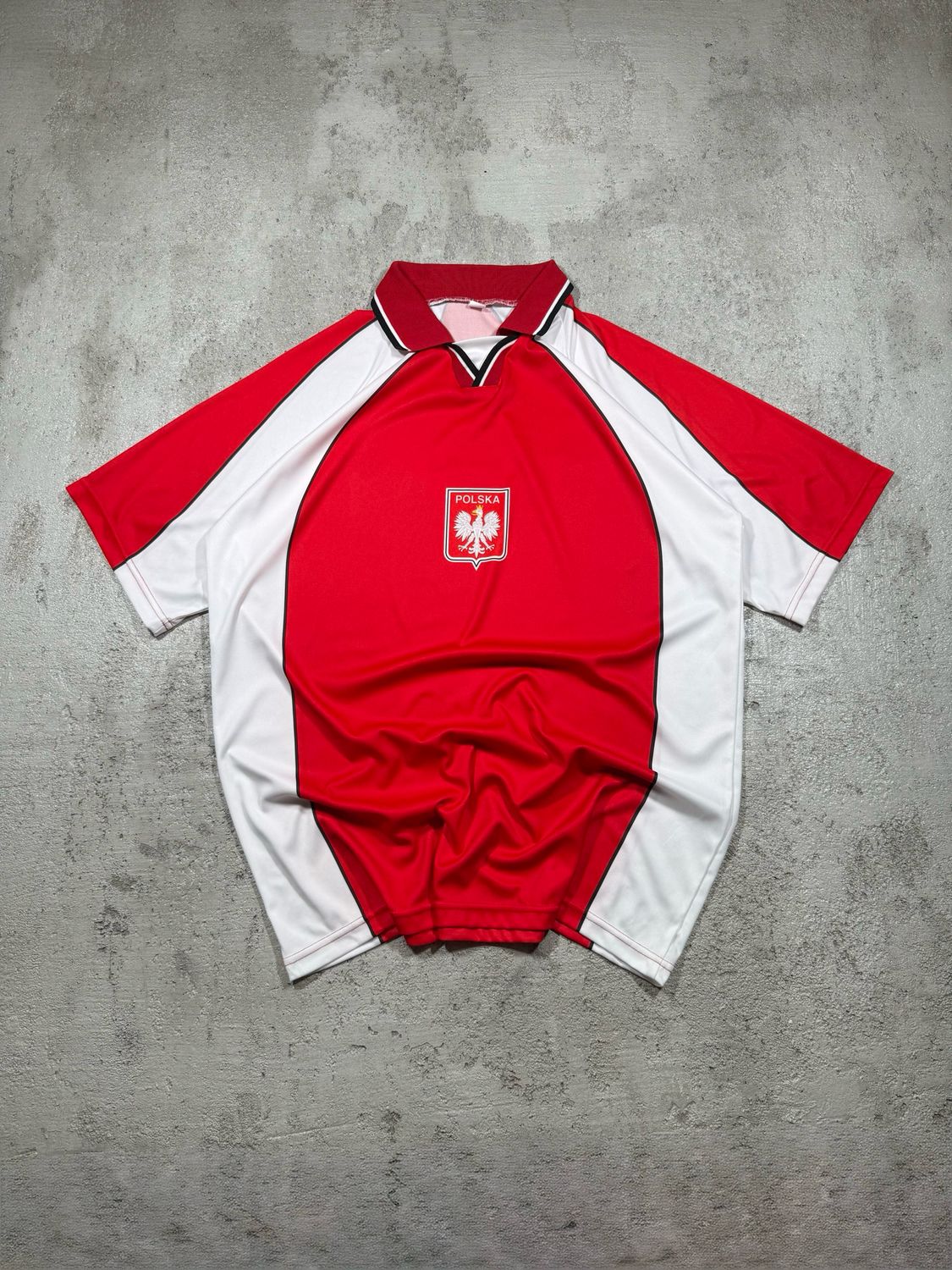 Koszulka Polska Football Sport Tee Red L
