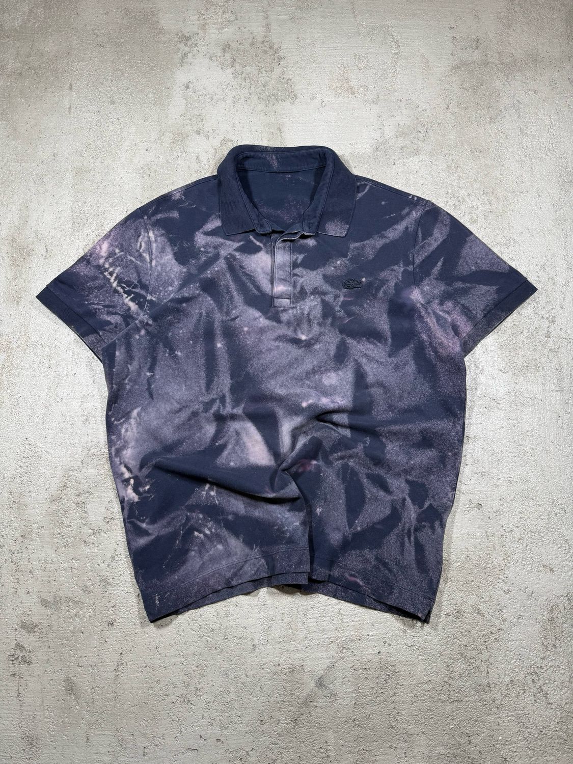 Koszulka Lacoste Na/Croc Polo Tee Tiedye Purple M