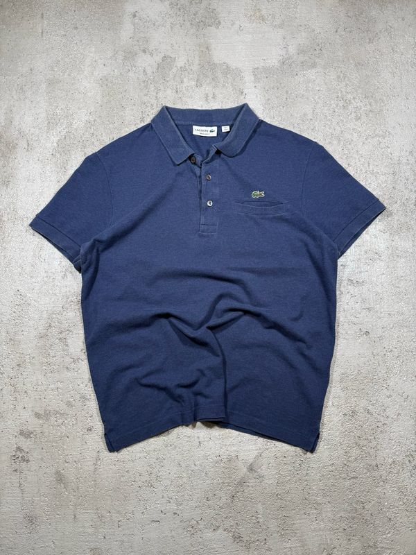 Koszulka Lacoste Regular Fit Pocket Polo Tee Navy M