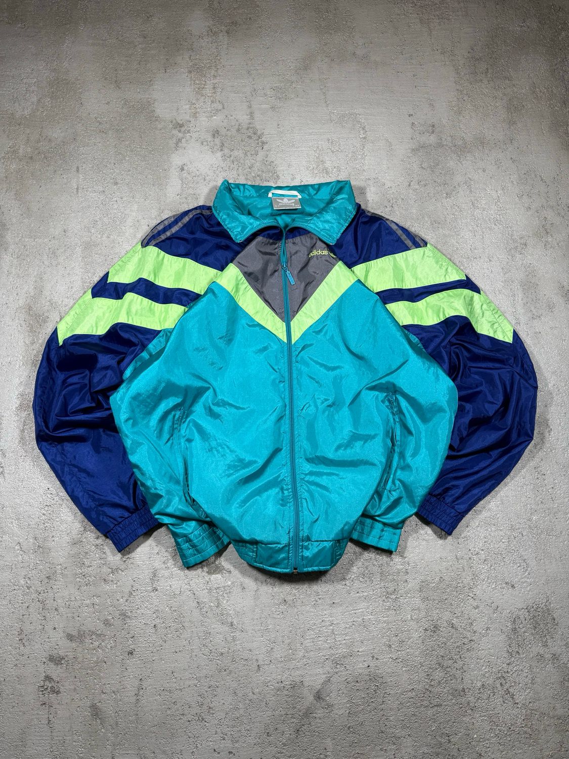 Kurtka Adidas Vintage Tracksuit Jacket Turq/Navy L
