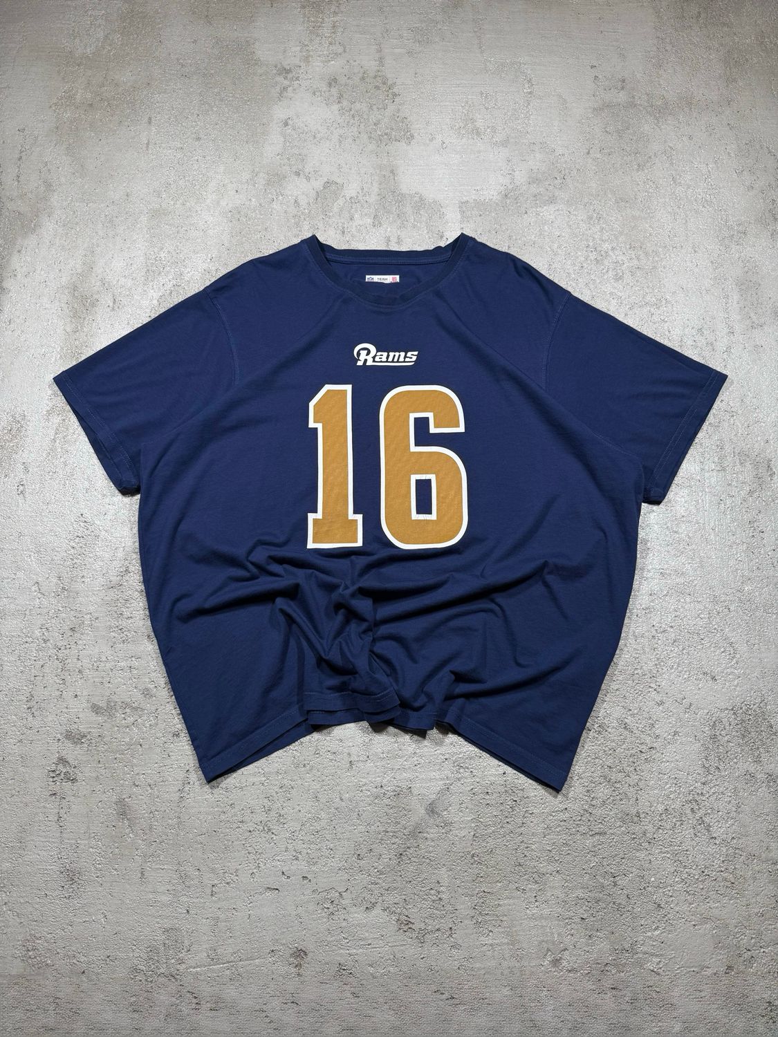 Koszulka NFL Rams Goff 16 Tee Navy XL