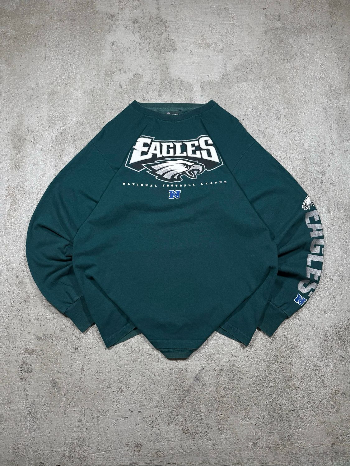 [S] Longsleeve NFL Eagles Green M