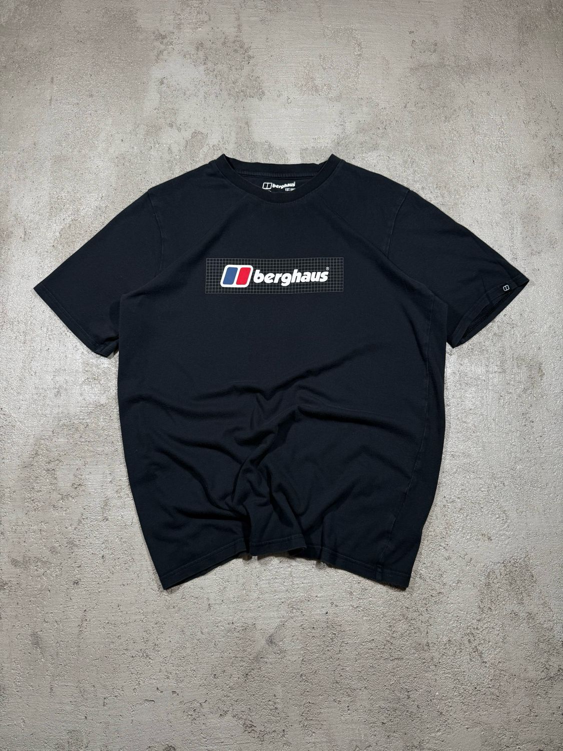 Koszulka Berghaus Logo Spellout Tee Black M