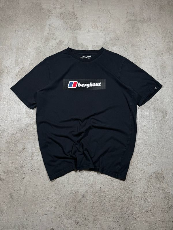 Koszulka Berghaus Logo Spellout Tee Black M