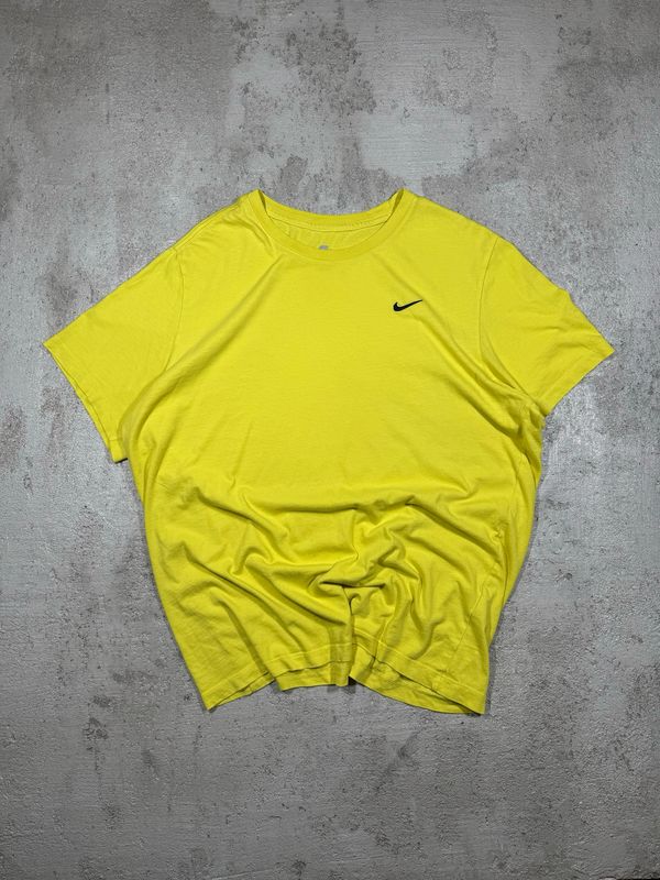 Koszulka Nike Bla/Swoosh Tee Lime L