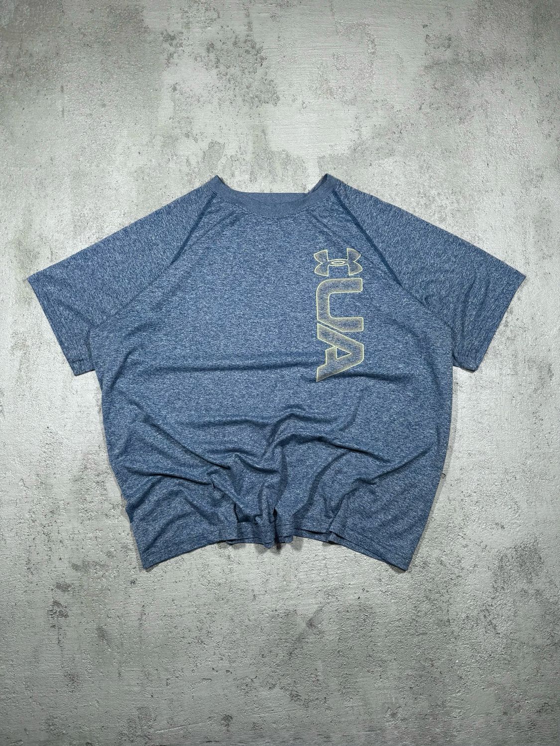Koszulka Under Armour Ye/Logo Sport Tee Melange-Blue XL