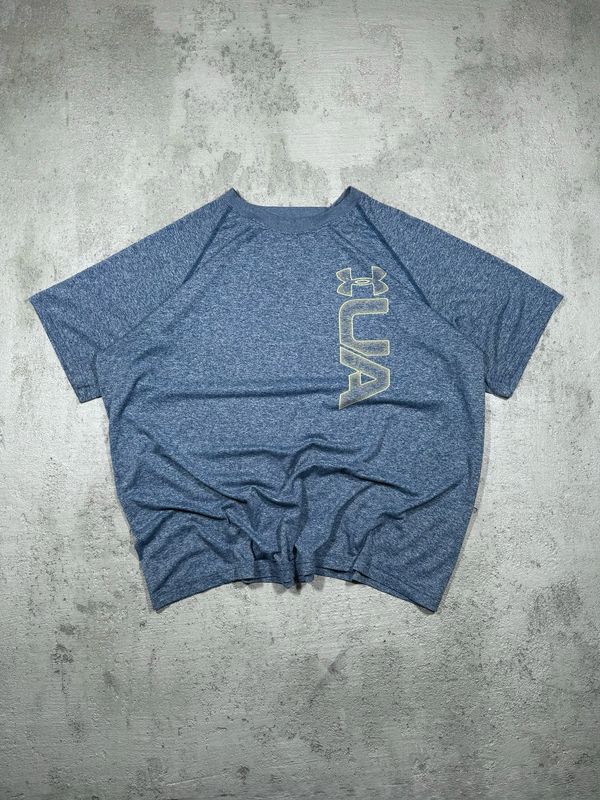 Koszulka Under Armour Ye/Logo Sport Tee Melange-Blue XL