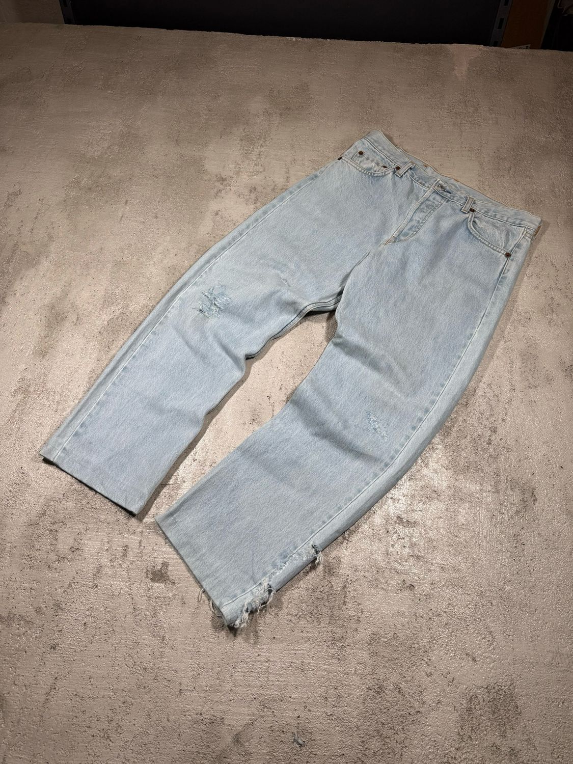 Spodnie Levis 501 Jeans Light-Blue 36/36