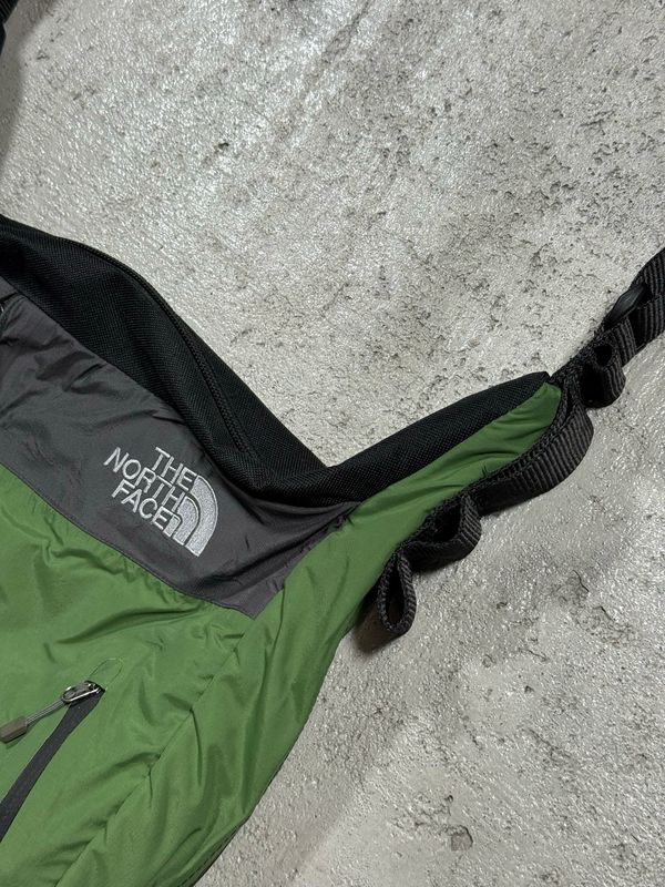 Torba szyta ręcznie The North Face Green Shoulder Bag Handmade by NrvSlash ONE SIZE