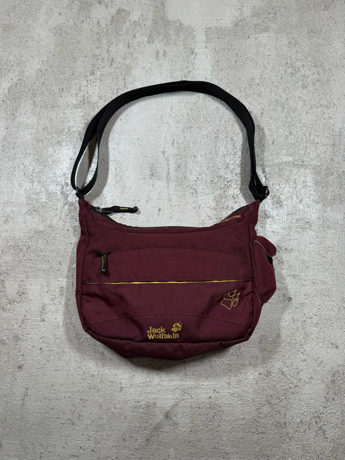 Saszetka Jack Wolfskin Shoulder Bag Burgund ONE SIZE
