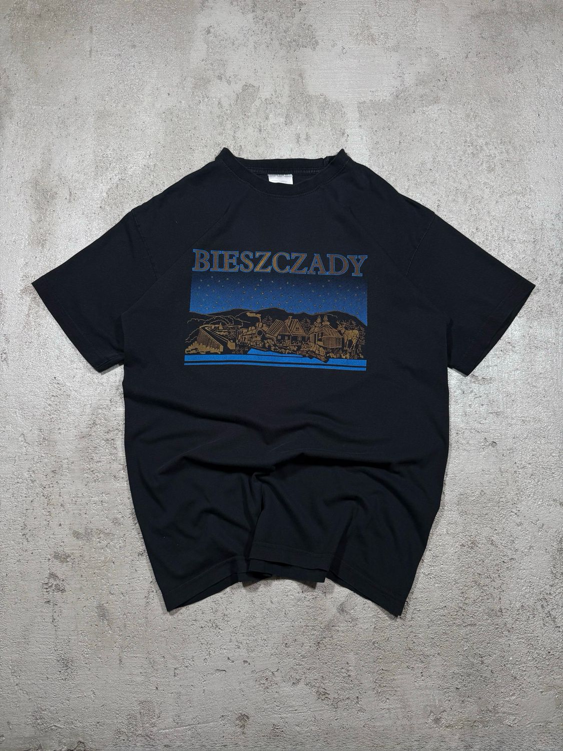 Koszulka Apache Bieszczady Starry Night Tee Black S
