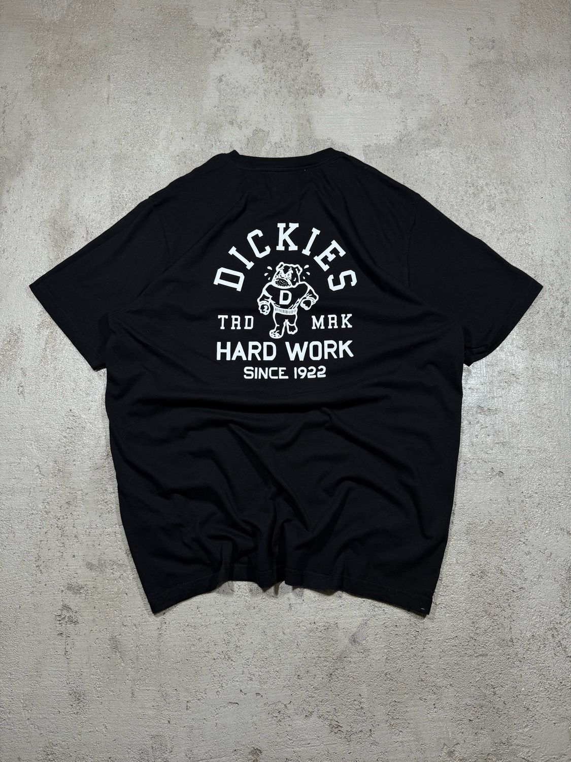 Koszulka Dickies Spellout Logo Hard Work Tee Black L